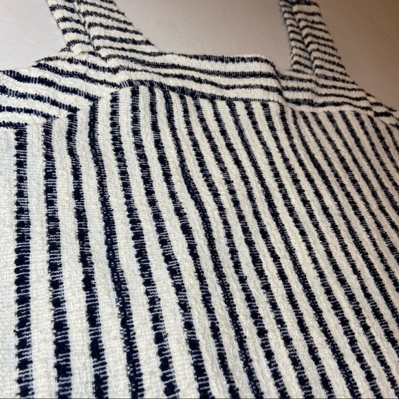 Green Envelope sleeveless striped top, Small - Picture 5 of 9